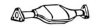 FONOS 15762 Catalytic Converter